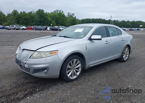 2009 Lincoln Mks z USA, uszkodzony, nr VIN 1LNHM93R59G605878